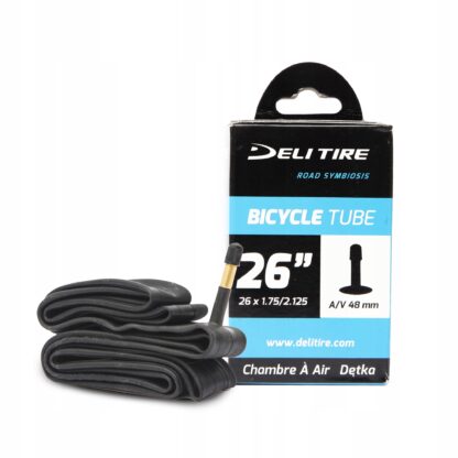 Dętka 26X1.75/2.125 AV 48MM BOX DELI - obrazek 4
