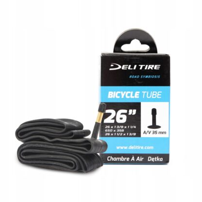 Dętka 26X1-3/8X1-1/4 (650x35B) AV BOX DELI - obrazek 14